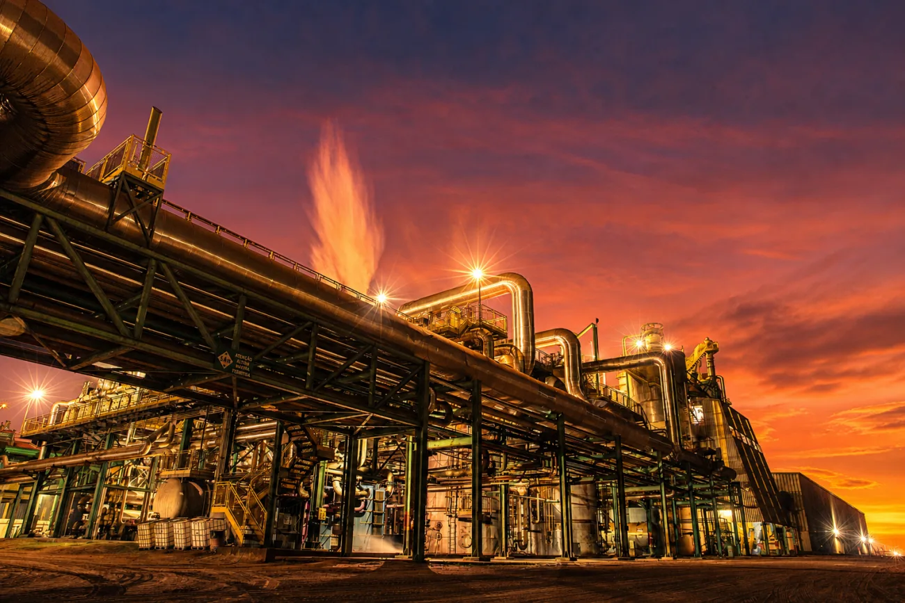 Usina Da Mata ao pôr do sol, cogeração de energia